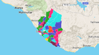 Antalya Gazipaşa'nın Mahalleleri, Nüfus Bilgileri, Haritalar ve İstatistikler Thumbnail