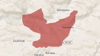 Karadere Mahallesi Harita Thumbnail