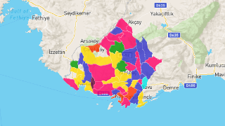 Antalya Kaş'ın Mahalleleri, Nüfus Bilgileri, Haritalar ve İstatistikler Thumbnail