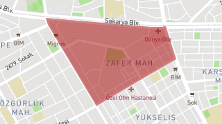 Zafer Mahallesi Harita Thumbnail