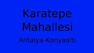 Karatepe Mahallesi Thumbnail