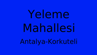 Yeleme Mahallesi Thumbnail