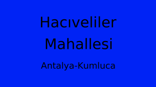 Hacıveliler Mahallesi Thumbnail