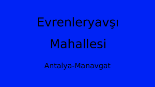 Evrenleryavşı Mahallesi Thumbnail