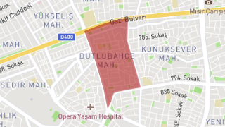 Dutlubahçe Mahallesi Harita Thumbnail