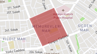 Memurevleri Mahallesi Harita Thumbnail
