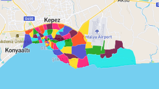 Antalya Muratpaşa'nın Mahalleleri, Nüfus Bilgileri, Haritalar ve İstatistikler Thumbnail