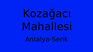 Kozağacı Mahallesi Thumbnail