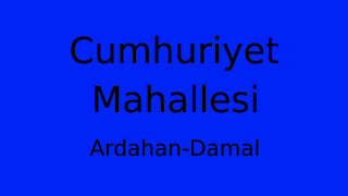 Cumhuriyet Mahallesi Thumbnail