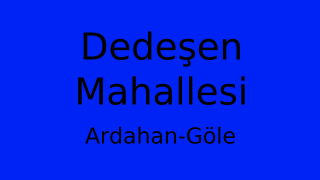 Dedeşen Mahallesi Thumbnail