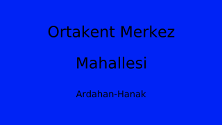 Ortakent Merkez Mahallesi Thumbnail