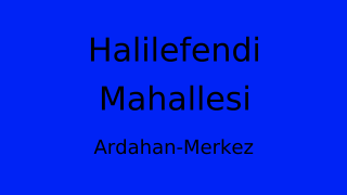 Halilefendi Mahallesi Thumbnail