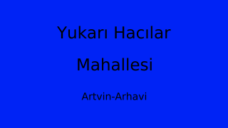 Yukarı Hacılar Mahallesi Thumbnail