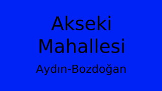Akseki Mahallesi Thumbnail