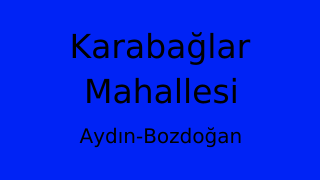 Karabağlar Mahallesi Thumbnail