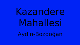 Kazandere Mahallesi Thumbnail