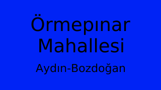 Örmepınar Mahallesi Thumbnail
