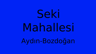 Seki Mahallesi Thumbnail