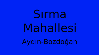 Sırma Mahallesi Thumbnail