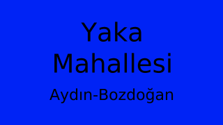 Yaka Mahallesi Thumbnail