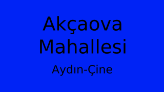 Akçaova Mahallesi Thumbnail