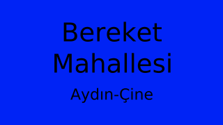 Bereket Mahallesi Thumbnail