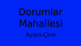 Dorumlar Mahallesi Thumbnail