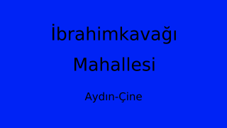 İbrahimkavağı Mahallesi Thumbnail