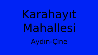 Karahayıt Mahallesi Thumbnail