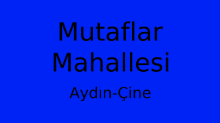 Mutaflar Mahallesi Thumbnail