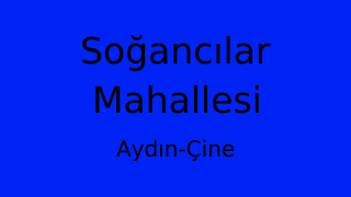 Soğancılar Mahallesi Thumbnail