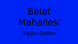 Balat Mahallesi Thumbnail