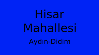 Hisar Mahallesi Thumbnail