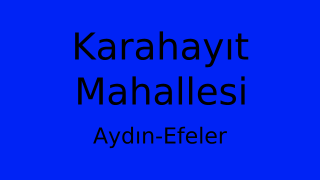 Karahayıt Mahallesi Thumbnail