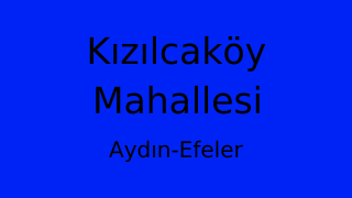 Kızılcaköy Mahallesi Thumbnail