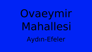 Ovaeymir Mahallesi Thumbnail