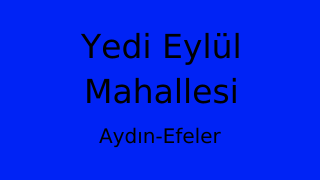 Yedi Eylül Mahallesi Thumbnail