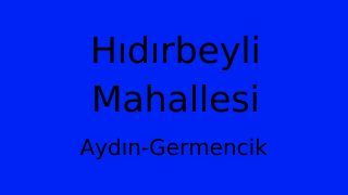 Hıdırbeyli Mahallesi Thumbnail