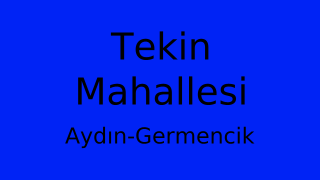 Tekin Mahallesi Thumbnail