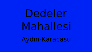Dedeler Mahallesi Thumbnail