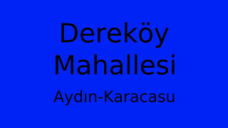 Dereköy Mahallesi Thumbnail