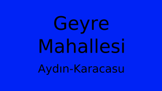 Geyre Mahallesi Thumbnail