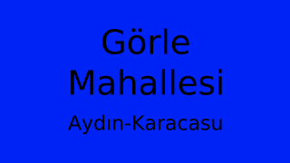 Görle Mahallesi Thumbnail