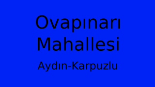 Ovapınarı Mahallesi Thumbnail