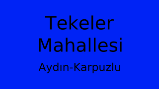 Tekeler Mahallesi Thumbnail