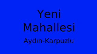 Yeni Mahallesi Thumbnail
