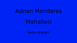 Adnan Menderes Mahallesi Thumbnail