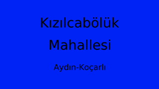 Kızılcabölük Mahallesi Thumbnail
