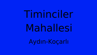 Timinciler Mahallesi Thumbnail