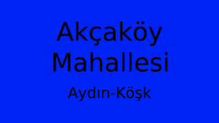 Akçaköy Mahallesi Thumbnail